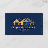 Professionele foto Vastgoed makelaar Huis Goud Visitekaartje (Achterkant)