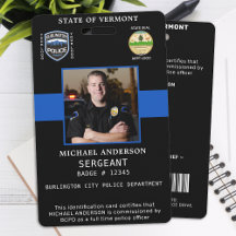 Professionele foto wetshandhaving politie identite