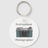 Professionele fotograaf camera Foto Sleutelhanger (Achterkant)