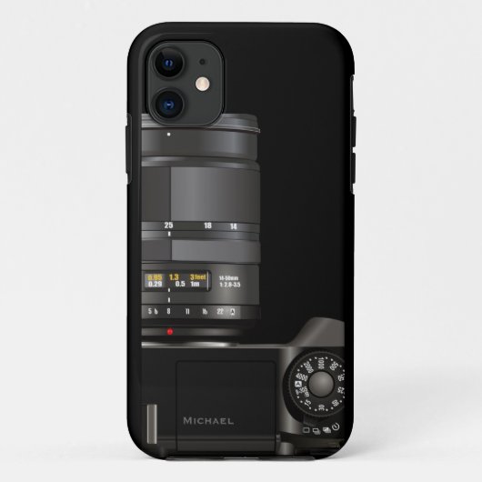 Professionele Fotograaf Camera iPhone 5 Hoes (Achterkant)