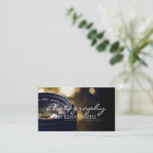 Professionele fotograaf camera Lens Portret Visitekaartje (Staand voorkant)