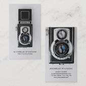 Professionele Fotograaf Camera Visitekaartje (Voorkant / Achterkant)
