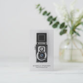 Professionele Fotograaf Camera Visitekaartje (Staand voorkant)