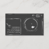 Professionele Fotograaf Digitale Fotokaart Visitekaartje (Voorkant)