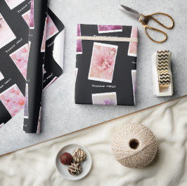 Professionele fotograaf Hartelijk dank! Cadeaupapier