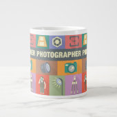 Professionele fotograaf Iconisch ontworpen Grote Koffiekop (Voorkant)