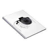 Professionele fotograaf notitieboek (Rechterzijde)