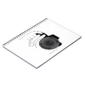 Professionele fotograaf notitieboek (Linkerzijde)