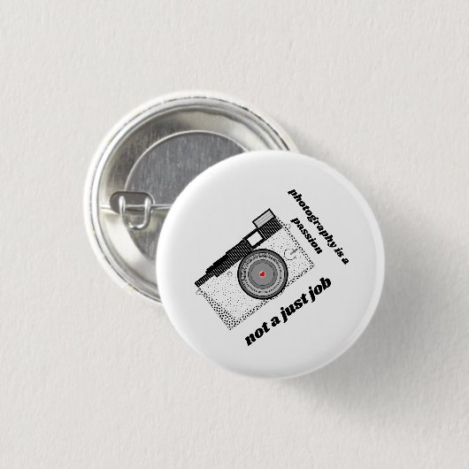 Professionele fotograaf ronde button 3,2 cm (Voorkant /achterkant)