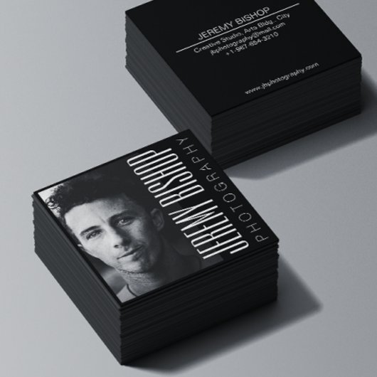 Professionele fotograaf Square Visitekaartje