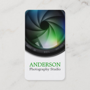 Professionele fotograaf Verticaal Visitekaartje
