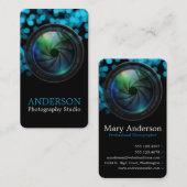 Professionele fotograaf Verticaal Visitekaartje 6 (Voorkant / Achterkant)