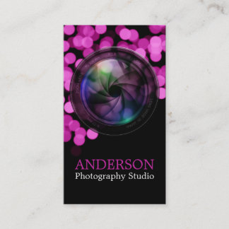Professionele fotograaf Verticaal Visitekaartje b