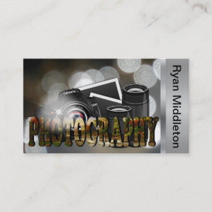 Professionele fotograaf visitekaartje