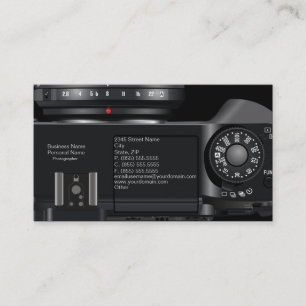 Professionele fotograaf Visitekaartje