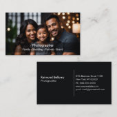 Professionele fotograaf visitekaartje (Voorkant / Achterkant)