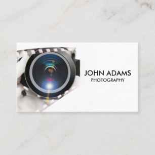 Professionele fotograaf visitekaartje