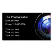 Professionele Fotograaf Visitekaartje magneten (Voorkant)