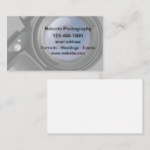 Professionele fotograaf Visitekaartjes Sjabloon (Voorkant / Achterkant)