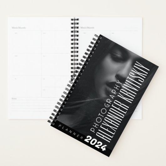 Professionele Fotograaf Zwart & Wit Planner (Display)