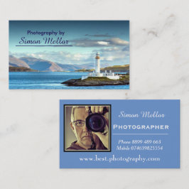 Professionele fotografen op maat visitekaartje