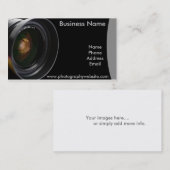 Professionele fotografie Aangepast Visitekaartje (Voorkant / Achterkant)