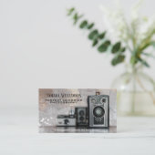 Professionele fotografie camera Foto Visitekaartje (Staand voorkant)