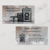 Professionele fotografie camera Foto Visitekaartje (Voorkant / Achterkant)