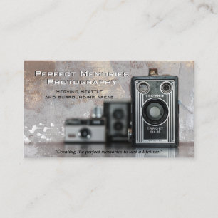 Professionele fotografie  camera Foto Visitekaartje
