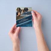 Professionele fotografie flyer (Hand)