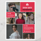 Professionele Fotografie Flyer Sjabloon (Voorkant)