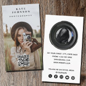 Professionele fotografie - QR-code sociaal mediapi Visitekaartje