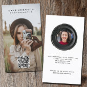 Professionele fotografie QR Code Sociale media Visitekaartje