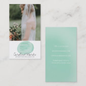 Professionele fotografie visitekaartje (Voorkant / Achterkant)