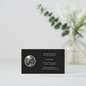 Professionele fotografie visitekaartje (Staand voorkant)