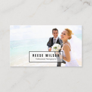 Professionele fotografie visitekaartje