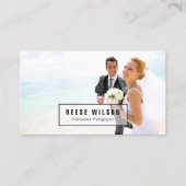 Professionele fotografie visitekaartje (Voorkant)