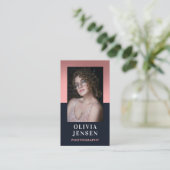 Professionele fotografie visitekaartje (Staand voorkant)