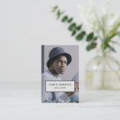 Professionele foto's Visitekaartje (Staand voorkant)