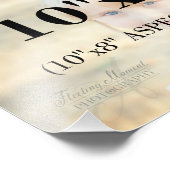 Professionele fotosjabloon 10 x 8 Aspectverhouding Foto Afdruk (Hoek)