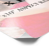 Professionele fotosjabloon 8 x 10 Aspectverhouding Foto Afdruk (Hoek)