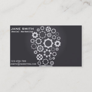 Professionele freelance voor sociale marketing visitekaartje