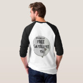 PROFESSIONELE FTA SATELLITE DISH TECHNICIAN T-SHIRT (Achterkant volledig)