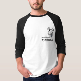PROFESSIONELE FTA SATELLITE DISH TECHNICIAN T-SHIRT