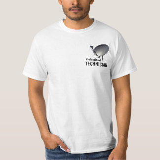 PROFESSIONELE FTA SATELLITE DISH TECHNICIAN T-SHIRT
