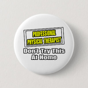 Professionele fysieke therapie...Joke Ronde Button 5,7 Cm