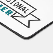 Professionele gamer bureaumat (Hoek)