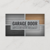 Professionele Garagedeur Diensten Visitekaartje (Voorkant)