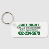 Professionele garagedeur sleutelhanger (Achterkant)