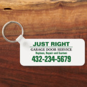 Professionele garagedeur sleutelhanger (Achterkant)